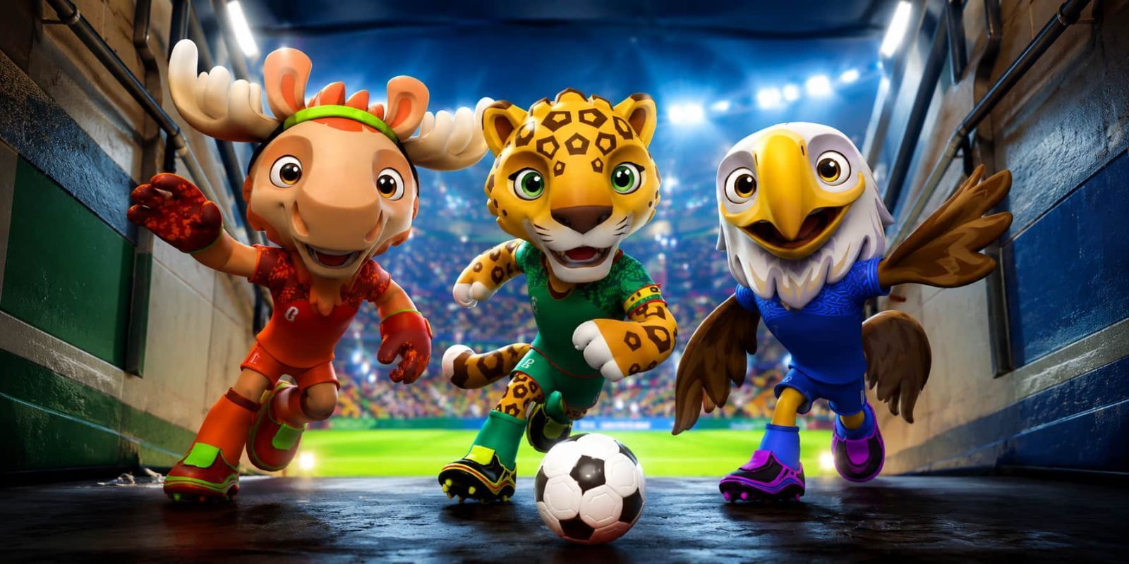 Mascotas oficiales del Mundial 2026