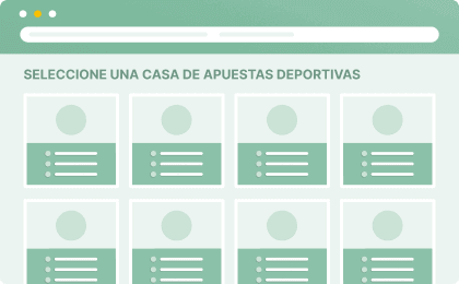 Elige una casa de apuestas de confianza