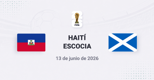 Haití vs Escocia