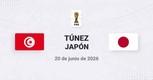 Túnez vs Japón