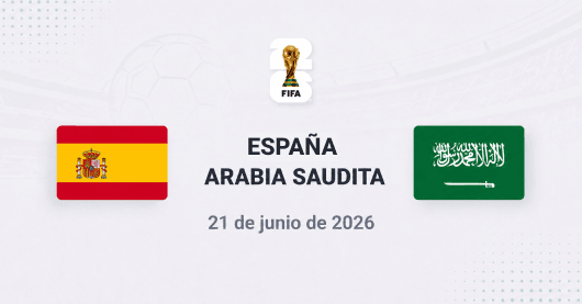España vs Arabia Saudí