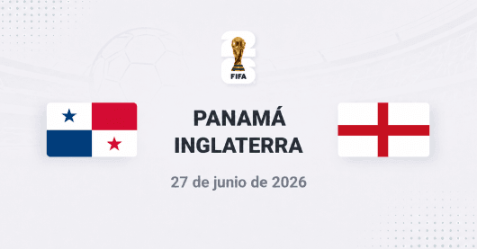 Panamá vs Inglaterra