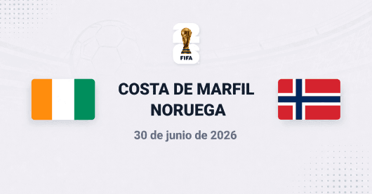 Costa de Marfil vs Noruega